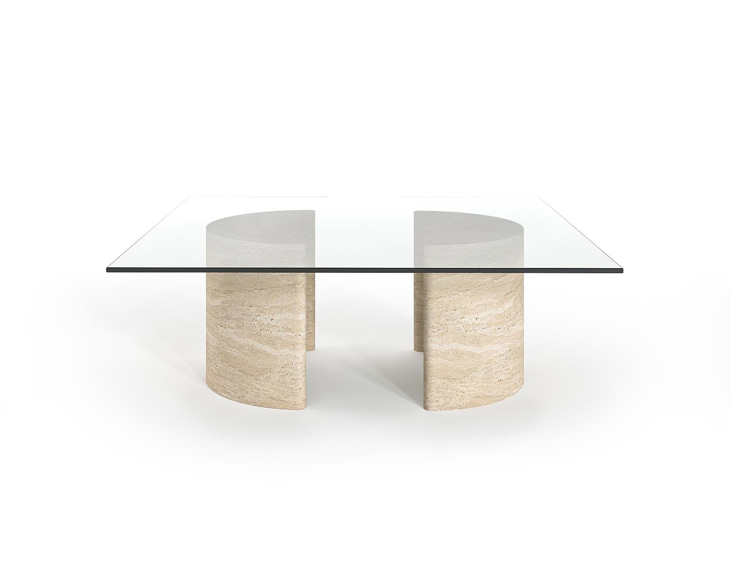 Travertine Coffee Table